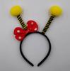 Bee Headband with Fluffy Ball Antennae for Kids & Adults