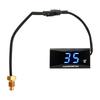LCD Digital Oil Temperature Meter – Universal Motorcycle Gauge Kit with Sensor, Easy Install, Accurate Readout