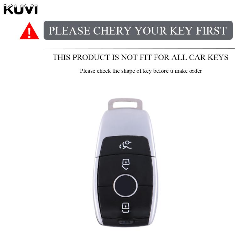 10pcs/lot TPU Car Key Case Cover Shell Fob For Mercedes Benz A C E S G Class GLC CLE CLA GLB GLS W177 W205 W213 W222 X167 AMG