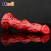 Redblack Silicone Monster Dildos Fantasy Dildo with Thick Anal Penis with Strong Suction Cup Sex Toys for Women