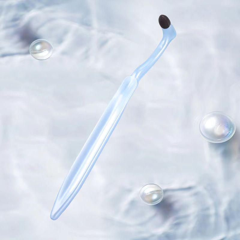 Мягкая зубная щетка для межзубных промежутков Одноразовая щетка для чистки зубов Уход за зубами Для людей Ежедневное использование Очиститель межзубных промежутков синий