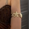 Glamorous Metal Tassel Arm Chain Multi Style Fashion Flower Bracelet Adjustable Retro Armlet Women's Accessories