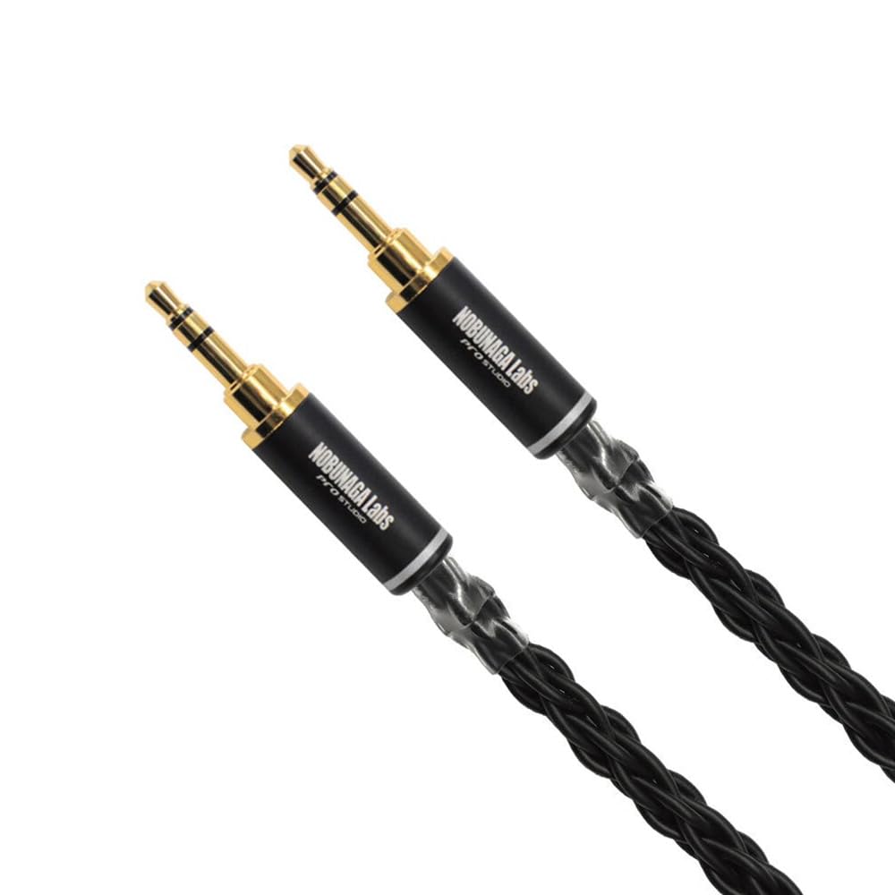 

NOBUNAGA Labs Mikuni 10cm stereo stereo [3.5mm mini/3.5mm mini] чорний