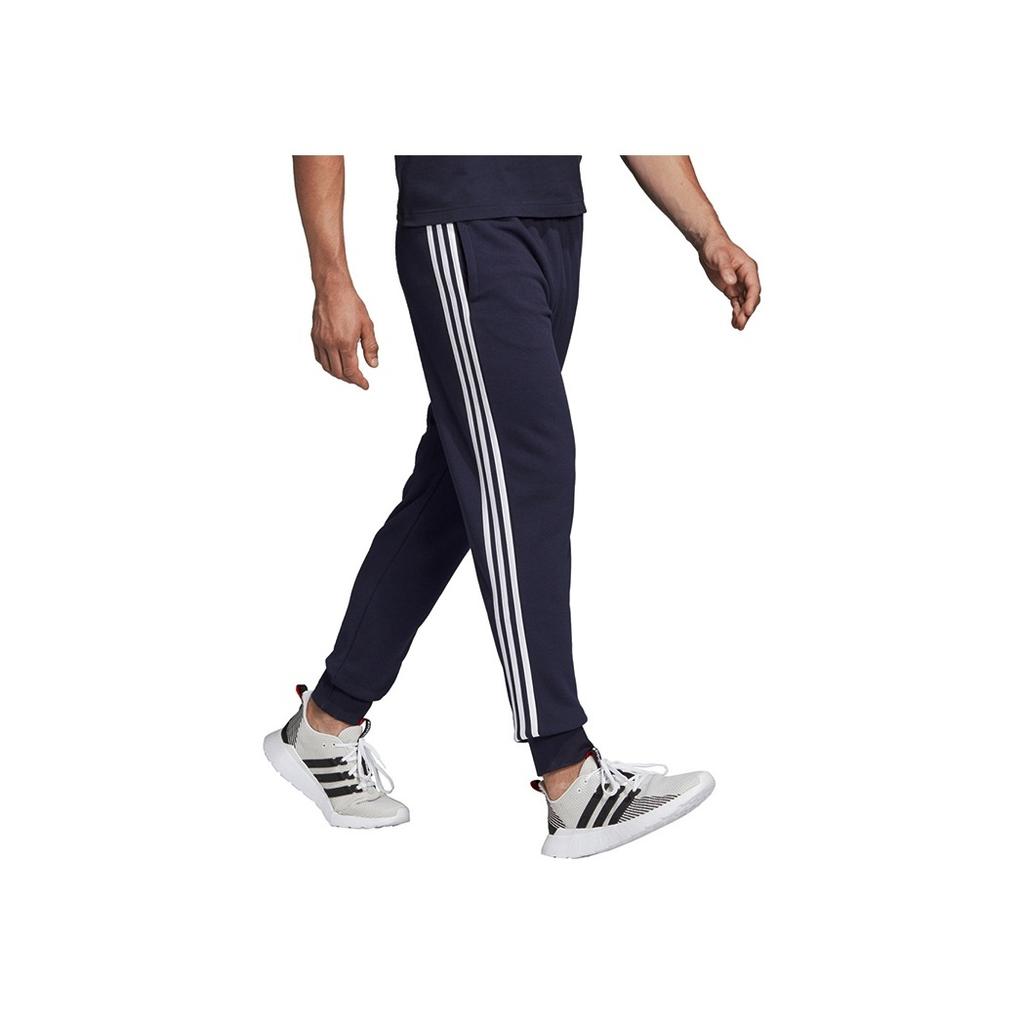 Adidas Essentials 3-Stripes Tapered Pants Men Pants Blue DU0478