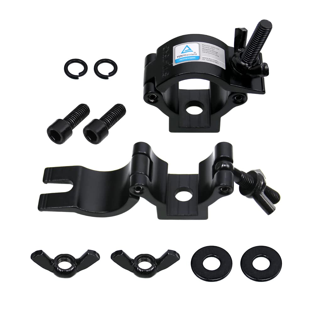 Kiload Scoop Fixed Rear Compatible with Jimny JB64 2 Pieces Holder, Universal, Off-Road, 4WD, Mount, JB74, Black,