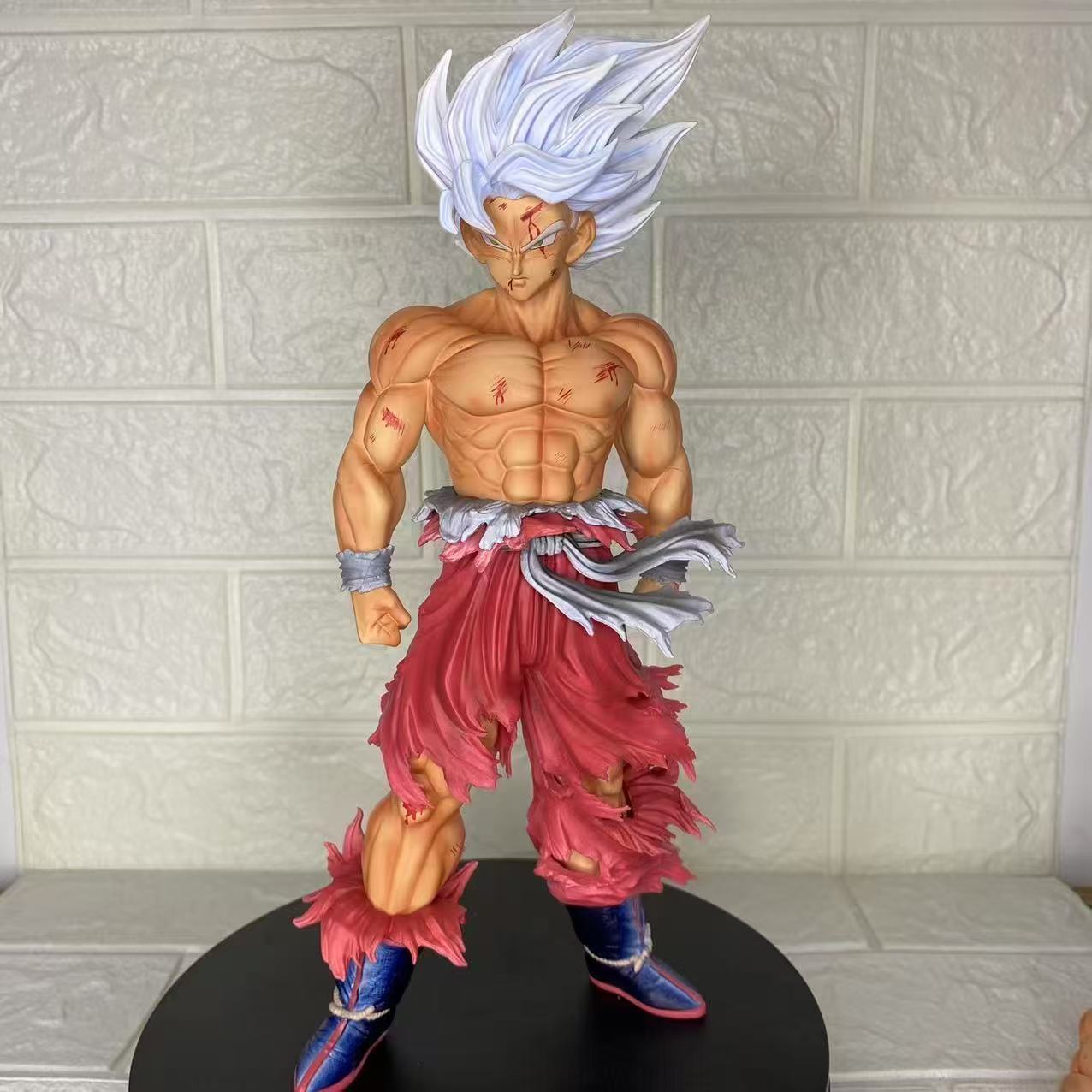 

Jt Statue Drogan Boll Z Son Gocool Figure Replaceable Heads Led Base Super Saiyan Gocool Action Figures Collection Mode Toys Gifts