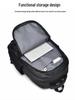 Men's Large Capacity Multifunctional Business Backpack - Nylon, Simple Design for Commuting