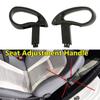 Front Seat Tilt Lever Handle for VW Golf Bora Beetle Caddy Polo Fox Passat Lupo 1J3881633B 1J3881634B Car Seat Base Adjuster Replacement