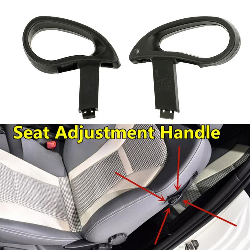 Front Seat Tilt Lever Handle for VW Golf Bora Beetle Caddy Polo Fox Passat Lupo 1J3881633B 1J3881634B Car Seat Base Adjuster Replacement