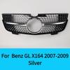 Front Upper Bumper Center Grille Radiator For Mercedes-Benz GL Class X164 2007-2012 GL320 GL350 GL450 GL500 GL550Tuning