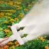 Garden Hose Nozzle 6-hole Design Three-Head Nozzle Rotation Adjustment Large Flow Multi-use Watering Heavy Duty Car Pet Washing Tool Watering Pipe