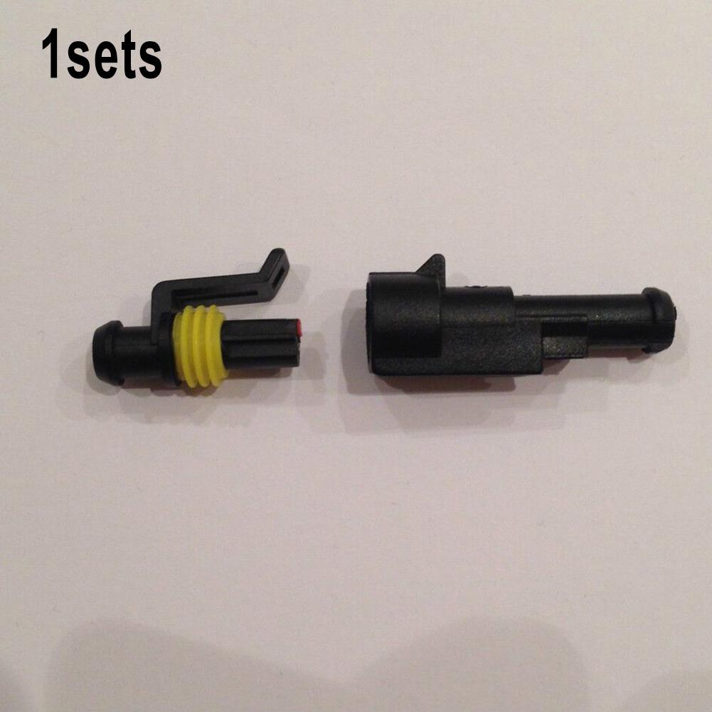 Pluggkontakter 1/2/3/4/5/6 pins 12A 600V bilbåtsett