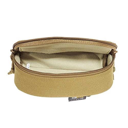 Tasmanian Tiger Eyewear Safe Eyeglass Case/Sunglasses Case, Coyote Brown (7649.346)