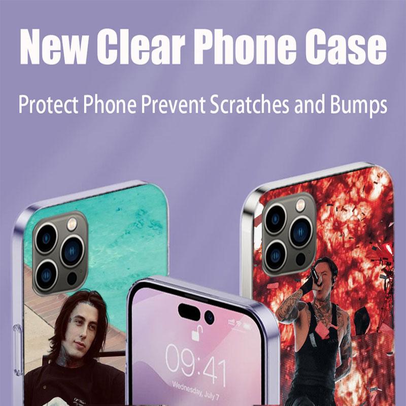 Singer R-Ronnie R-Radke Phone Case For Iphone 17 Air 15 Pro 14 Plus 16 Pro Max 17E 16E 12 13 Mini 11 Cover Cute Fundas
