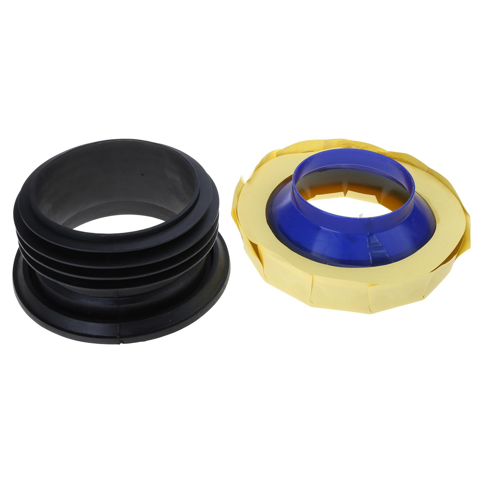

Thicken Toilet Bowl Gasket Flange Rings Floor Outlet Drain Pipe Flange Rings for Isolating Odor LeakProof Enduring