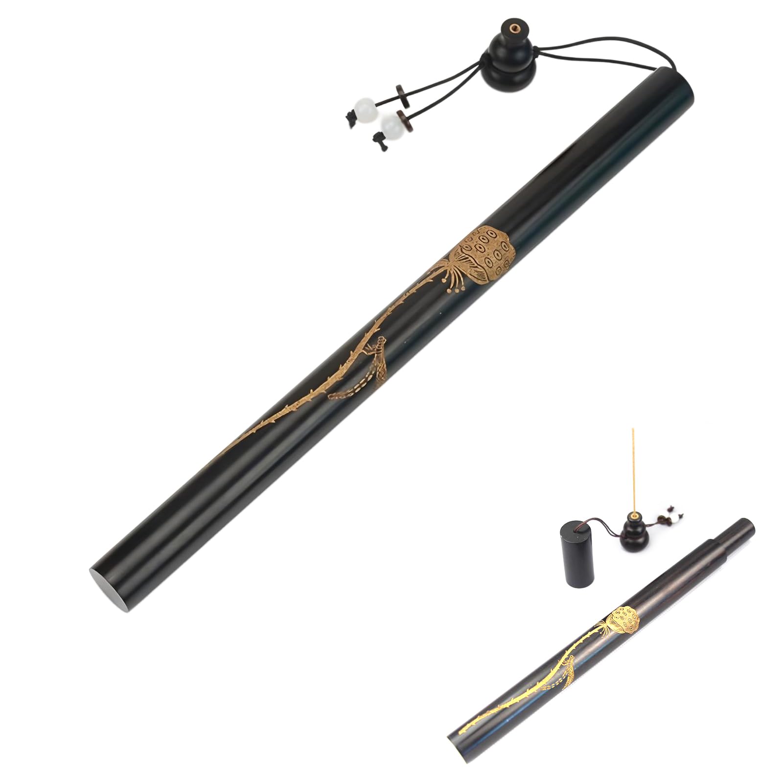 

Incense Stick Holder, Incense Case, Incense Burner, Wooden, Portable, Storage Case for Buddhist Altars, Grave Visits, Incense Ceremony, Meditation,