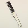Men Retro Oil Head Comb Portable Folding Stainless Steel Comb Hairdressing Styling Round Teeth Comb Bottle Opener Dual Purpose