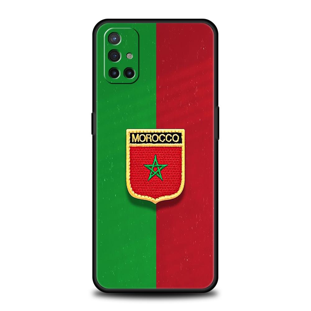 Phone Case For OnePlus 12 11 10 9 Pro 9T 12R 10R 9R 9RT 10T 8T 8 7 7T Nord 2T CE 2 5G N10 N100 Cover Moroccan flag Maroc Morocco