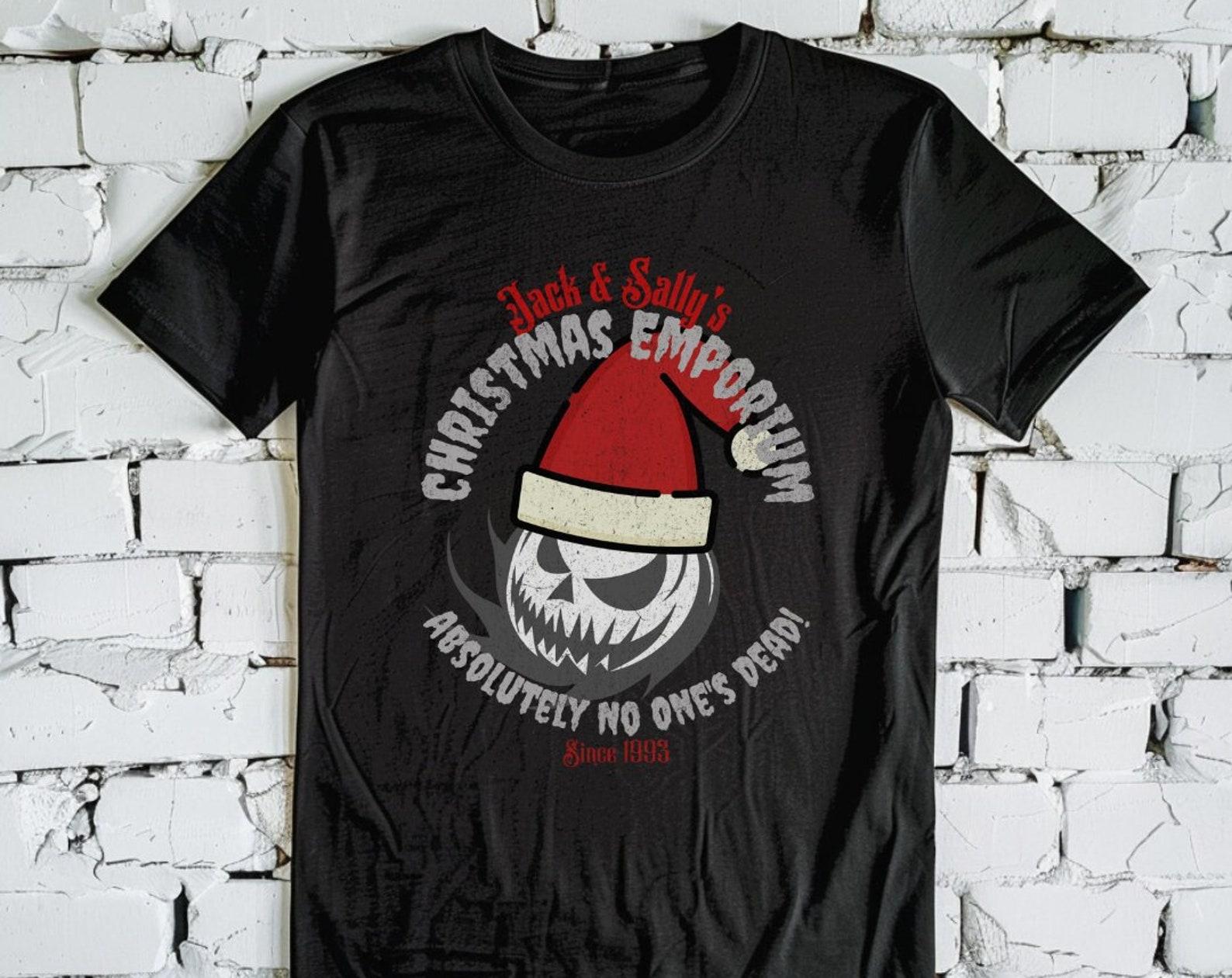 Christmas Nightmare Funny shirt - Christmas Emporium, movie t-shirt, perfect goth gift, goth shirt for spooky season 4XL