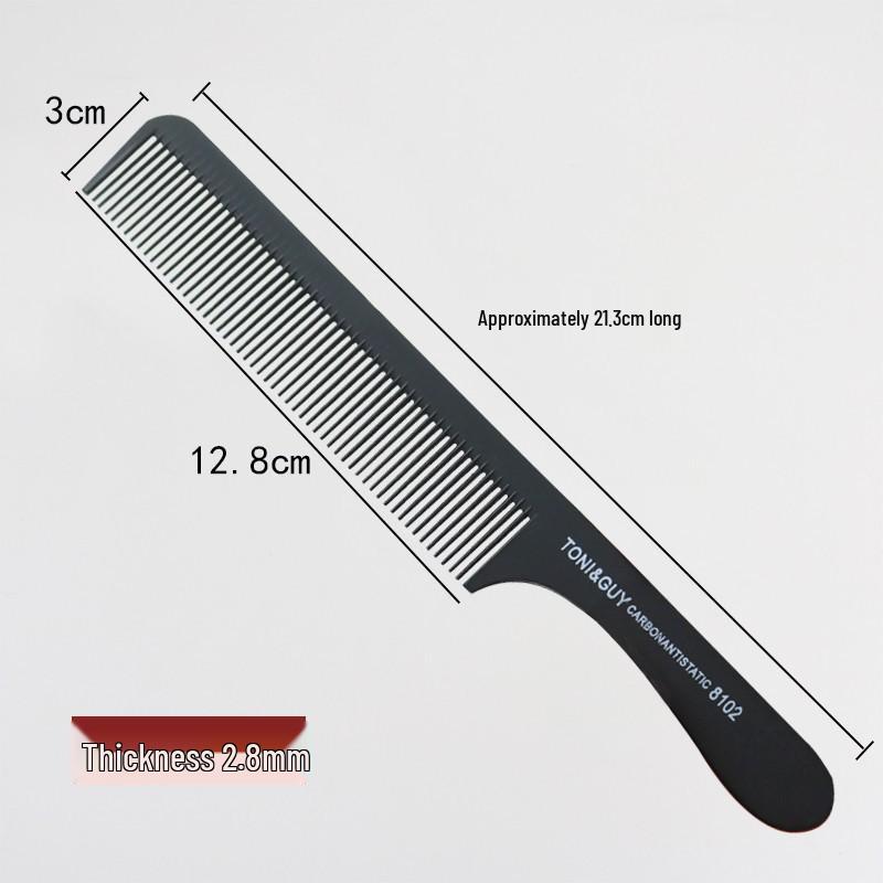 Plastic Pointed Tail Steel Needle Comb for Hair Care and Styling