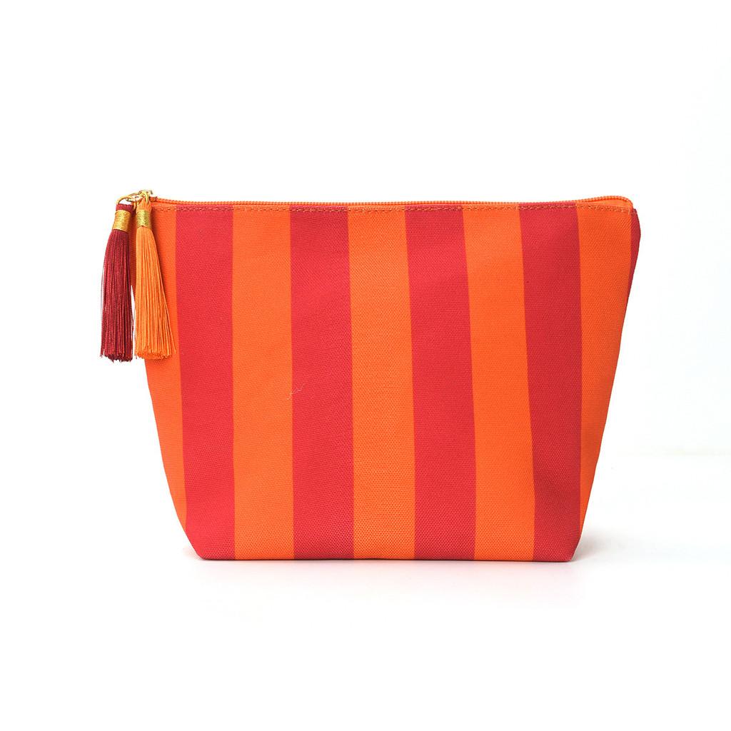 Cotton Corduroy Organizer With Multiple Compartments For Travel And Storage