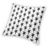 Tokio Hotel Logo Pillowcase Printed Fabric Cushion Cover Decorative Throw Pillow Case Cover Home Zipper X