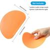 Pastry Horn, Plastic Dough Scraper Dough Cutter, 2 Pieces Plastic Pastry Scraper Spatulas for Kitchen Bread, Pastry, Pancakes, for Dough Cheese Choco