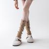 Socks Bow Lolita Spring And Autumn Retro Stockings Ballet Style Maillard Knitted Warm Calves