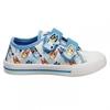 Bluey Childrens/Kids Bluey & Bingo Canvas Hook and Loop Flat Trainers