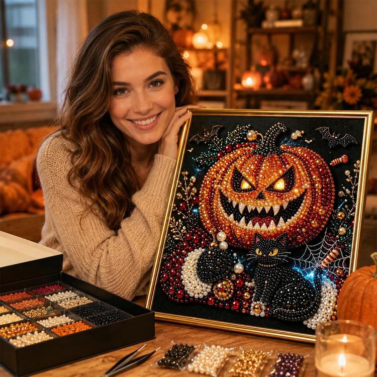 Dark Halloween Diamond Painting Kit
