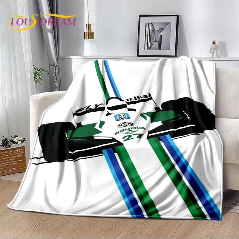 3D Racing Car Soft Plush Blanket,Flannel Blanket Throw Blanket for Living Room Bedroom Bed Sofa Picnic Hiking Leisure Napping