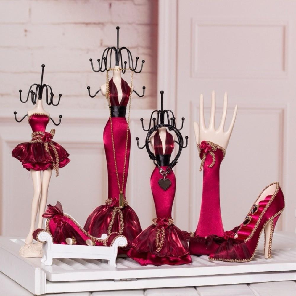 Sofa Necklace Mannequin Display Stand Dress Fishtail Skirt Jewelry Stand Holder  Jewelry Display