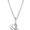 Pandora 925 Silver Cubic Zirconia Necklaces Women's ZT2302