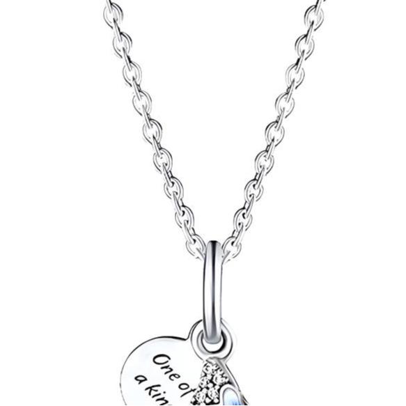Pandora 925 Silver Cubic Zirconia Necklaces Women's ZT2302