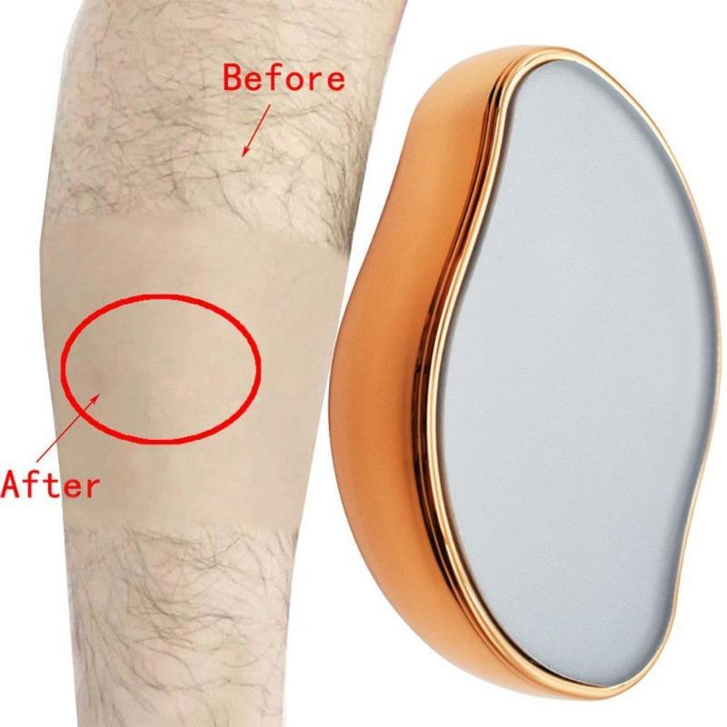 1 Stück Neues schmerzloses Haarentfernungswerkzeug, Haarentfernungskristall-Haarradierer-Epilierer mit Epilierer für Beine, Arme und Rücken, Körperschönheits-Haarentfernungswerkzeug HTBE YSXX