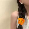 Korean Style Large Intestine Hair Ring Cloth Elastic Hair Band Sweet Flower Hair Tie  Girls