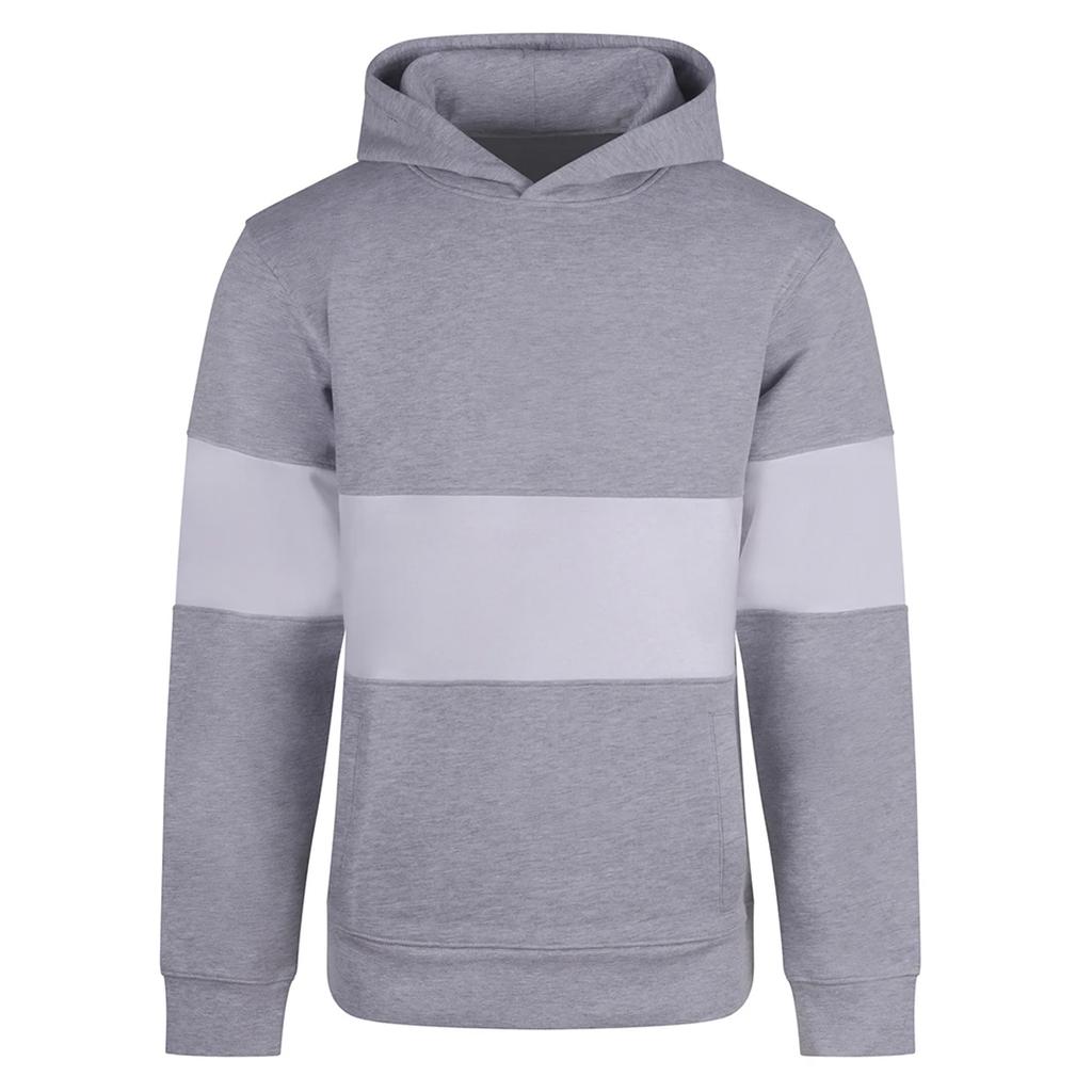 Front Row Unisex Adult Panelled Heavyweight Hoodie
