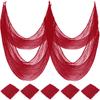 Tessuti Decorativi di Halloween Strane Decorazioni di Halloween Decorazioni d'Interno Sospese Garza Horror 76x190cm