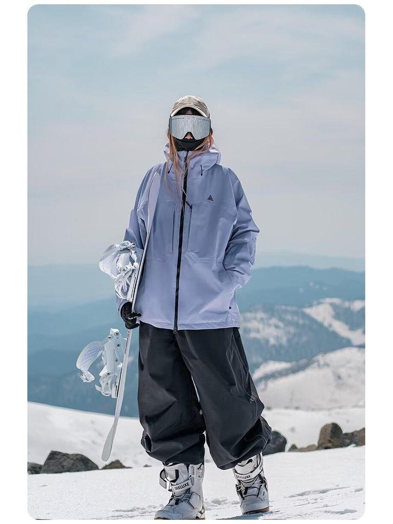 Xuexiang 2026 Unisex Waterproof Windproof Ski Pants: Cold-Resistant, Wear-Resistant, Warm Snowsuit