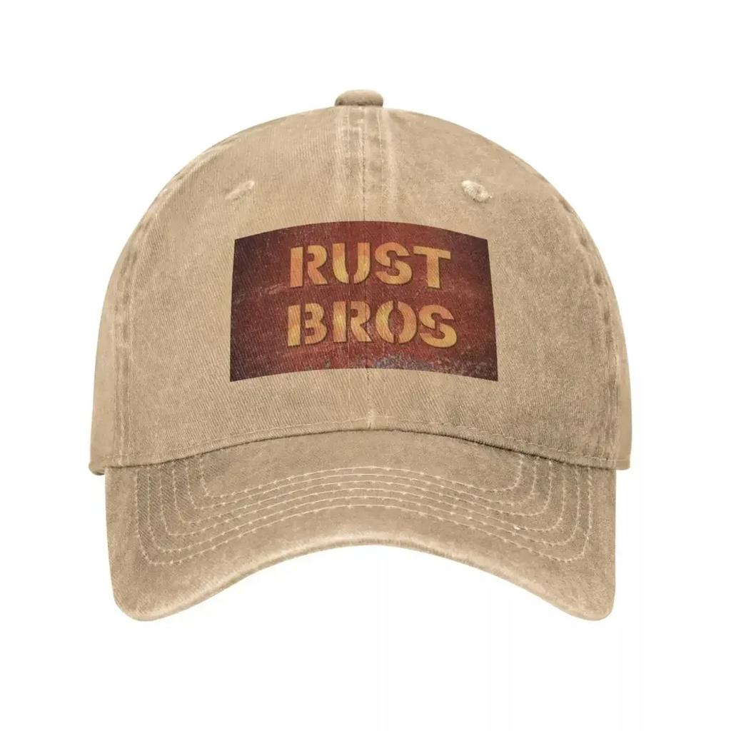 Rust Bros Logo from Rust Valley Restorers Baseball Cap Military Tactical Cap Christmas Hat Hood Luxury Women Unisexs