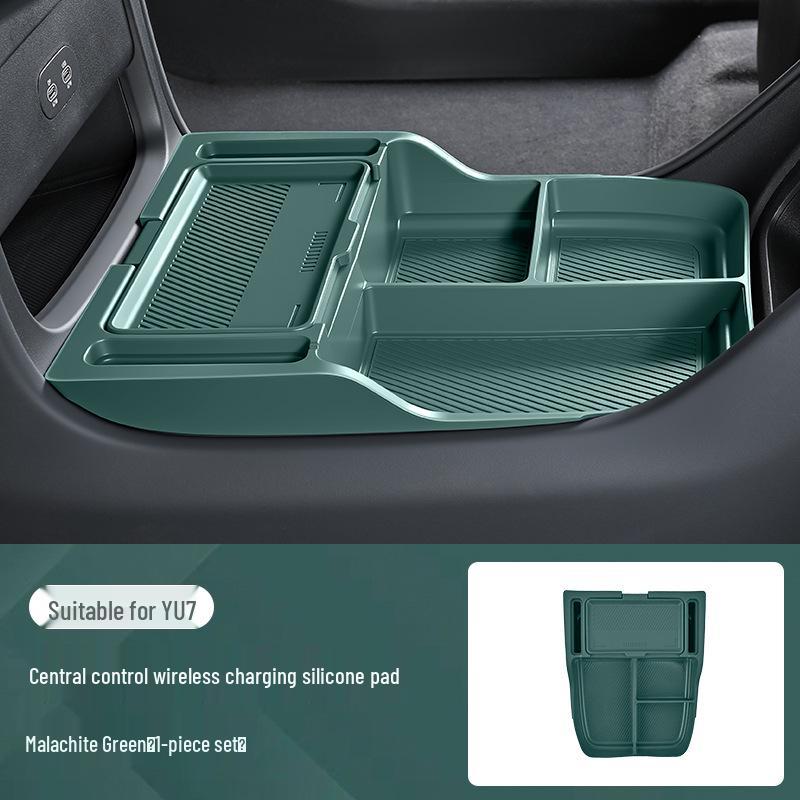 Seventh Gen Silicone Anti-Slip Storage Mat for Xiaomi YU7 Console Box