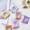 16 Pockets 2 Inch Mini Photo Album Heart Transparent Photocard Holder Storage Collect Book Name Card Album From Photo