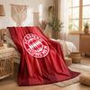 Fleece deka s motívom Bayernu Mníchov Útulná mäkká plyšová deka do spálne, na pohovku, na cestovanie