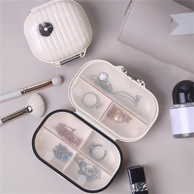 Portable Medicine Box Seven Days A Week, Three Meals A Day, Sealed Moisture-Proof Multi-Grid Medicine Box Multifunctional Jewelry Box