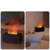 Simulation flame humidifier ultrasonic aromatherapy machine household spray machine aromatherapy machine colorful flame aromatherapy