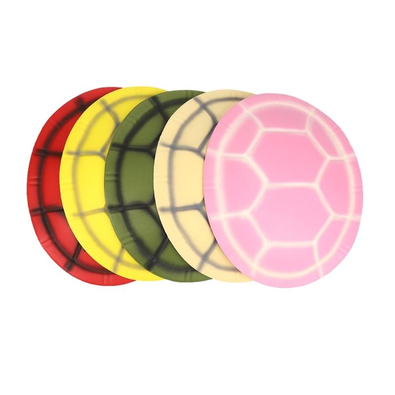 Pack of 5 Realistic Turtles Shell Costume Props for Kids Role Play Fun and Educational Activity Using Safe EVA Toy