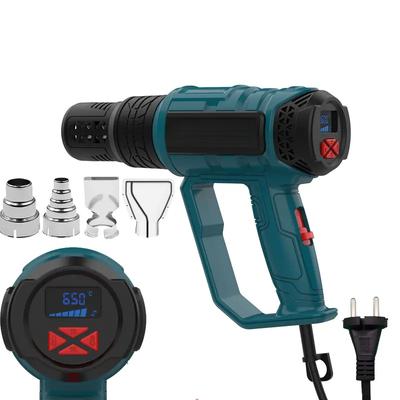 220V Industrial Heat Gun Hair Dryer Construction 2000W Hot Air Gun Air Dryer for Soldering Thermal Blower Shrink Wrapping