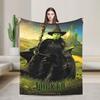 Couverture Pelucheuse Chaude Wicked 2 Film Musical Affiche Glinda Flanelle Housse Canapé-Lit Salon