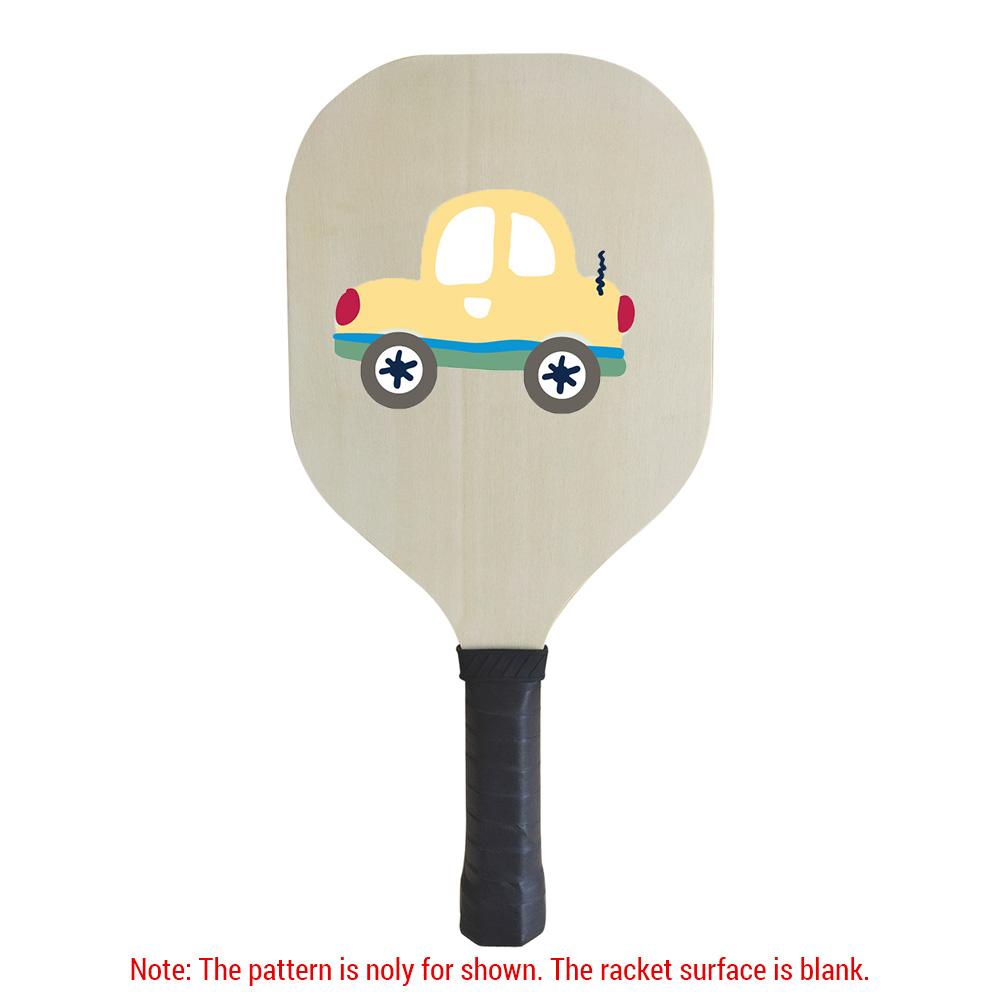 Wood Pickleball Paddle Sports Pickleball Racket DIY Blank Pickleball Racquet for Outdoor Indoor