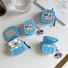 Tuoma Gezi Flip Phone for Airpods4 Apple Bluetooth Wireless Headset Cover 1/2/3 Generation Pro Silicone